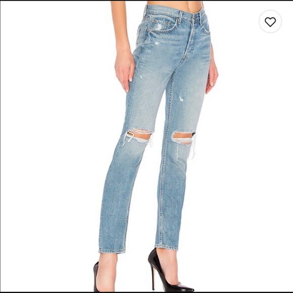 GRLFRND Karolina Distressed Jeans - Picture 2 of 8